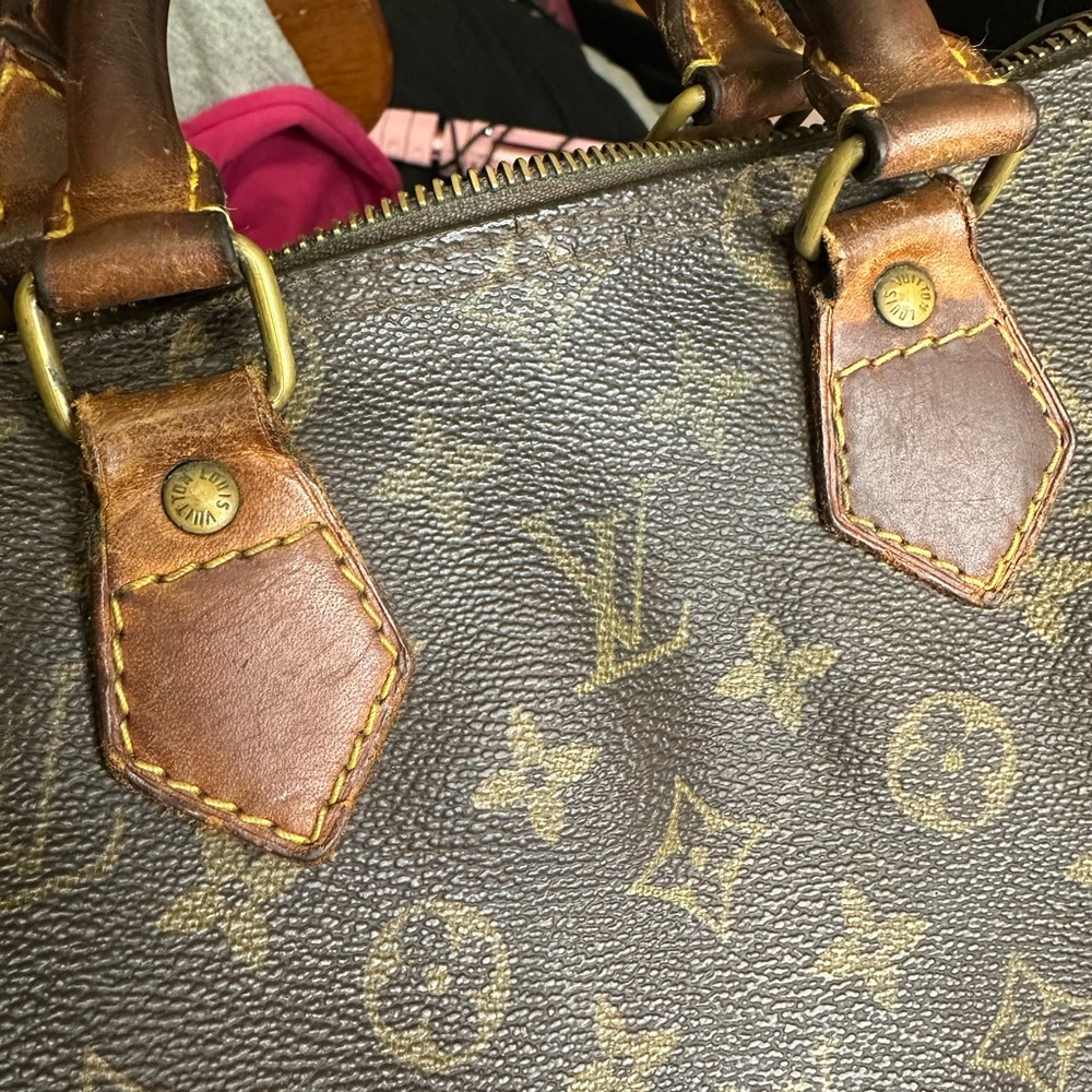 Louis Vuitton Monogram Speedy 25 *Vintage* - Picture 7 of 8